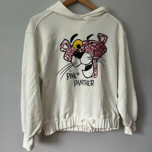 Pink Panther Zara Hoodie Sweatshirt Girls Youth | Size  13-14
